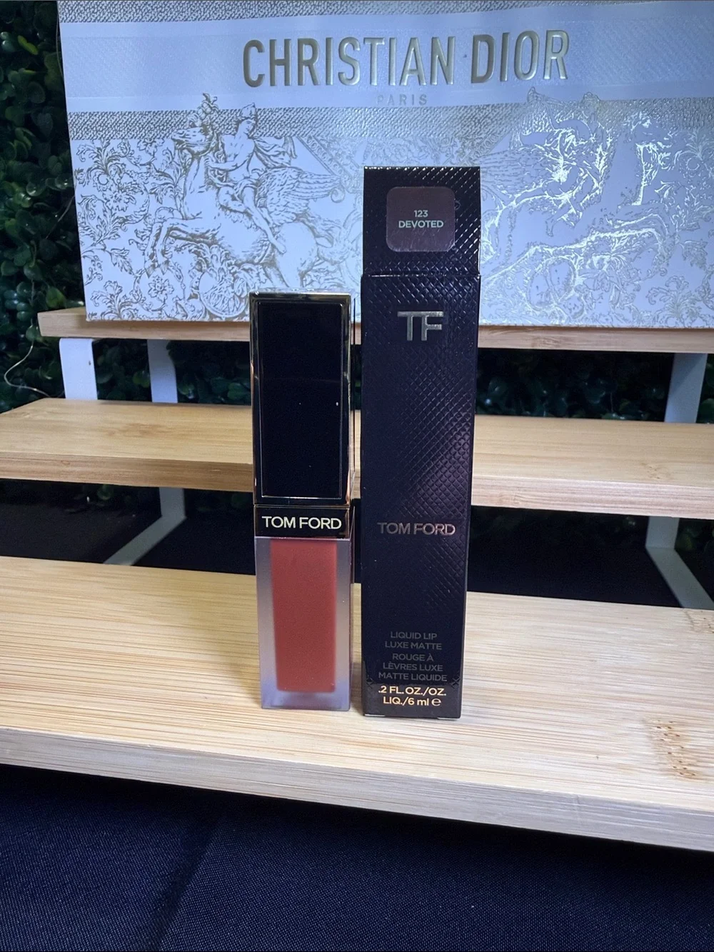 Tom Ford Liquid Lipstick Devoted - Warm Terracotta Nude